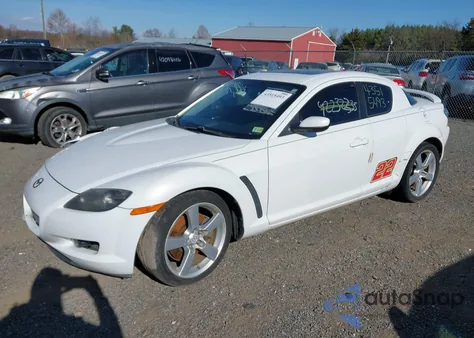 2007 Mazda Rx-8 Touring z USA, uszkodzony, nr VIN JM1FE173870211894